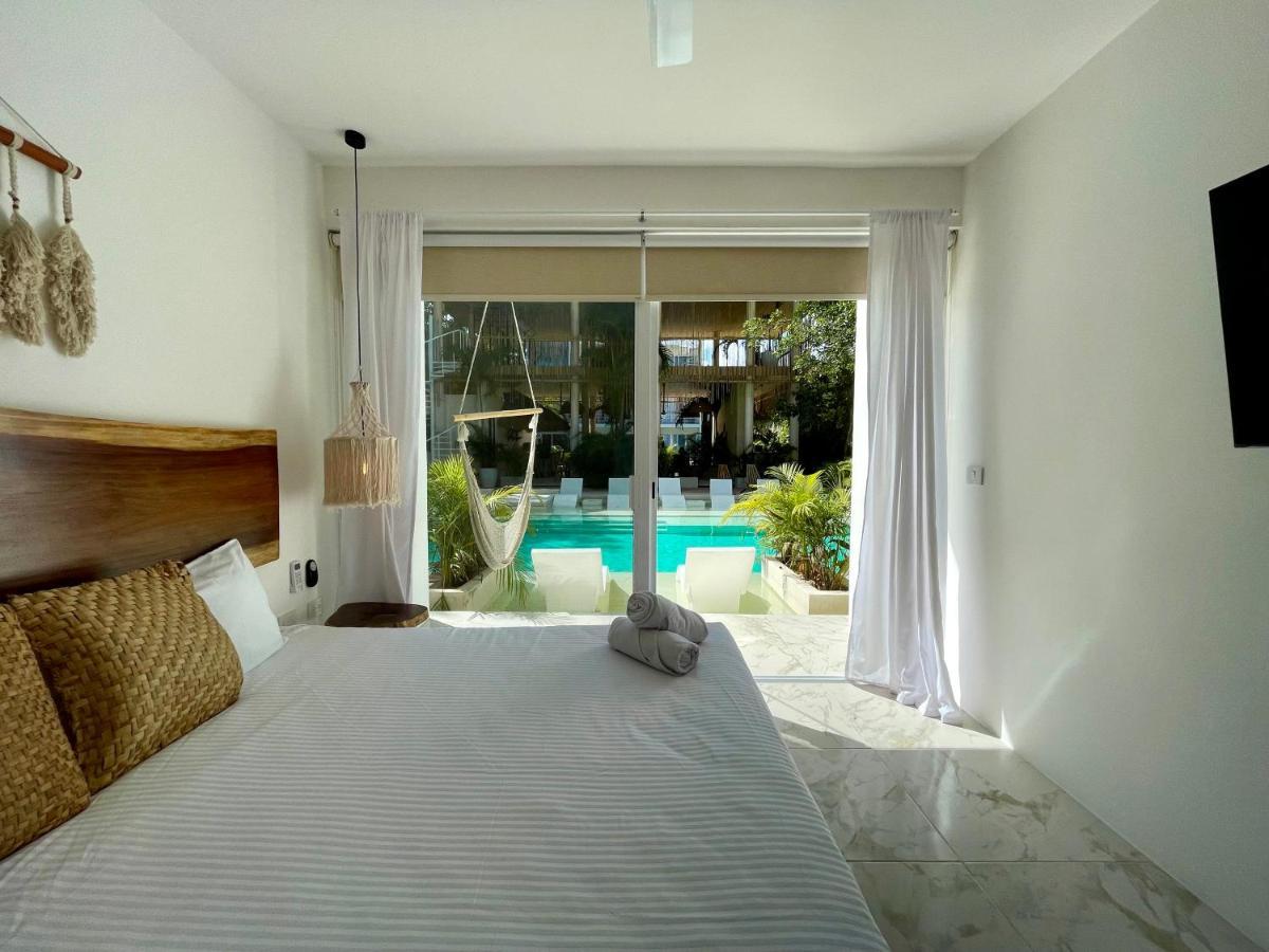 Beautiful Swim-Up Studio With Private Terrace, Pool And Jungle Gym Tulum Exterior foto
