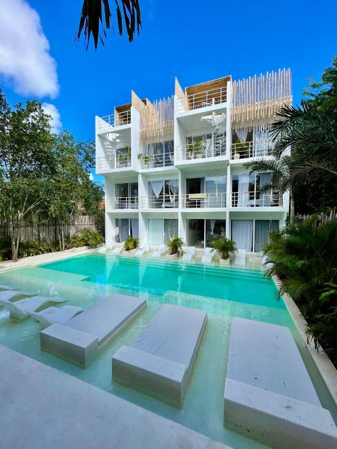 Beautiful Swim-Up Studio With Private Terrace, Pool And Jungle Gym Tulum Exterior foto